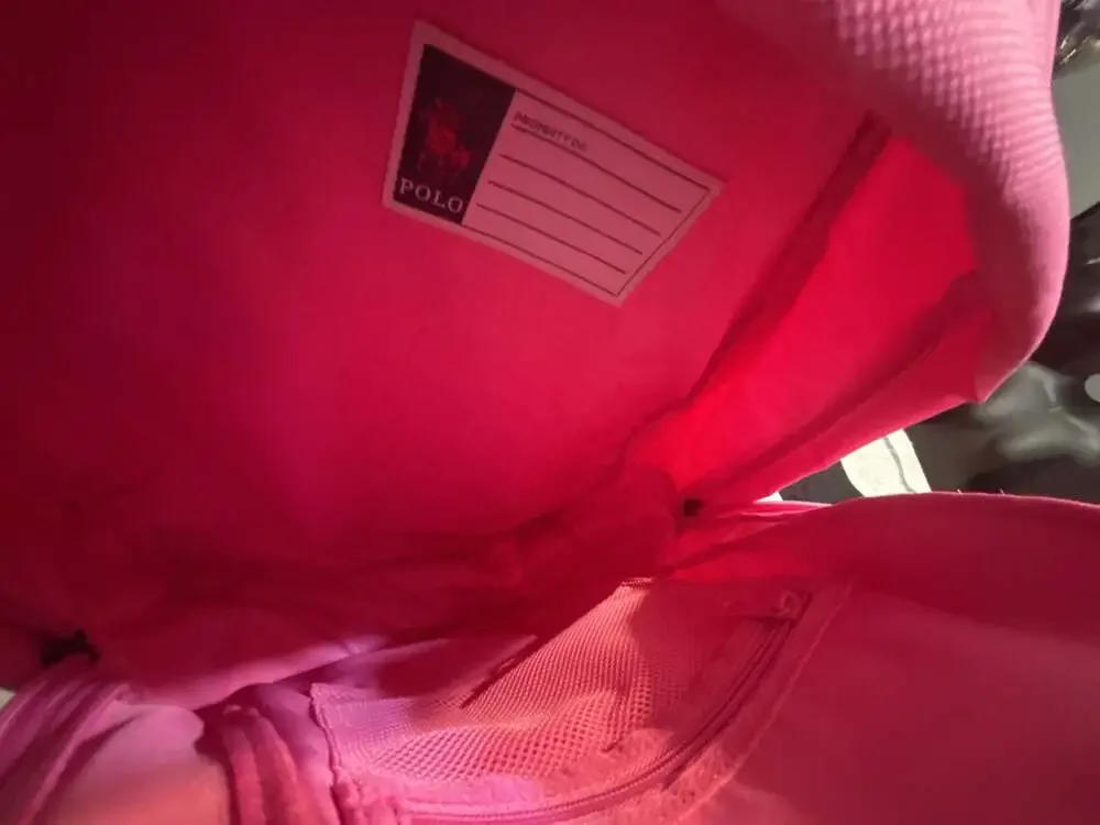 Polo Ralph Lauren Pink Polo Bear Backpack
